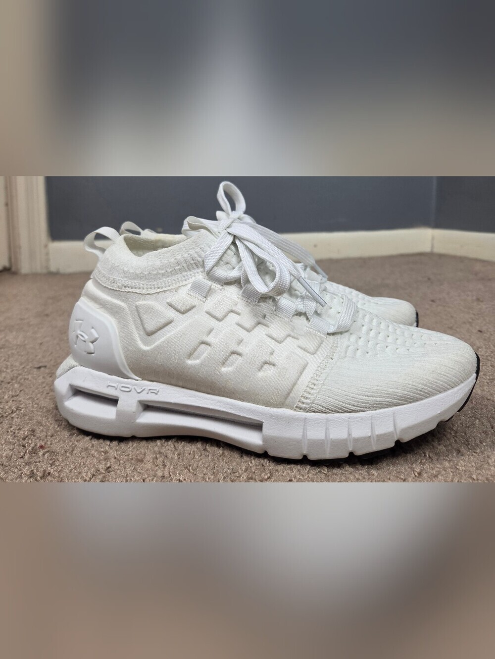 Under Armour Kids White Sneakers